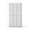 Novis garderobeskab lige topplade 2:3 B90 cm