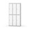 Novis garderobeskab lige topplade 2:3 B90 cm