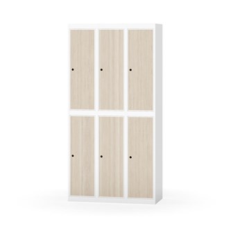 Novis garderobeskab lige topplade 2:3 B90 cm