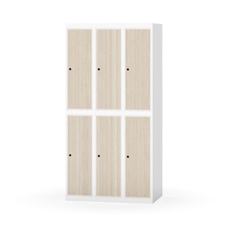Novis garderobeskab lige topplade 2:3 B90 cm