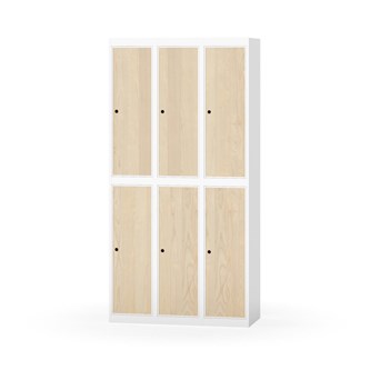 Novis garderobeskab lige topplade 2:3 B90 cm