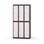 Novis garderobeskab lige topplade 2:3 B90 cm