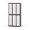 Novis garderobeskab lige topplade 2:3 B90 cm