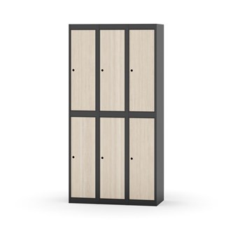 Novis garderobeskab lige topplade 2:3 B90 cm