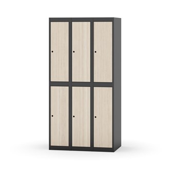 Novis garderobeskab lige topplade 2:3 B90 cm