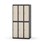 Novis garderobeskab lige topplade 2:3 B90 cm