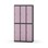 Novis garderobeskab lige topplade 2:3 B90 cm