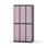 Novis garderobeskab lige topplade 2:3 B90 cm