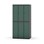 Novis garderobeskab lige topplade 2:3 B90 cm