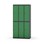 Novis garderobeskab lige topplade 2:3 B90 cm