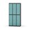 Novis garderobeskab lige topplade 2:3 B90 cm