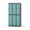 Novis garderobeskab lige topplade 2:3 B90 cm