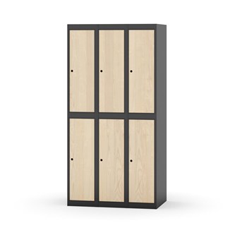 Novis garderobeskab lige topplade 2:3 B90 cm