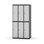 Novis garderobeskab lige topplade 2:3 B90 cm