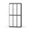 Novis garderobeskab lige topplade 2:3 B90 cm
