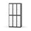 Novis garderobeskab lige topplade 2:3 B90 cm