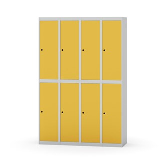 Novis garderobeskab lige topplade 2:4 B120 cm