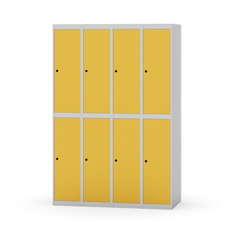 Novis garderobeskab lige topplade 2:4 B120 cm