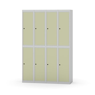 Novis garderobeskab lige topplade 2:4 B120 cm