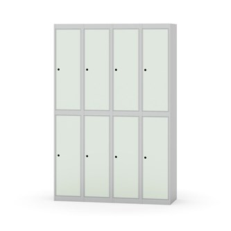 Novis garderobeskab lige topplade 2:4 B120 cm