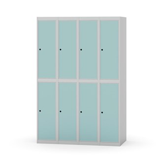 Novis garderobeskab lige topplade 2:4 B120 cm