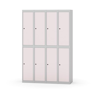 Novis garderobeskab lige topplade 2:4 B120 cm