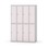 Novis garderobeskab lige topplade 2:4 B120 cm