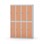 Novis garderobeskab lige topplade 2:4 B120 cm