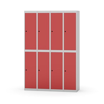 Novis garderobeskab lige topplade 2:4 B120 cm