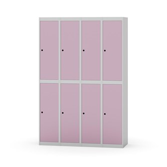 Novis garderobeskab lige topplade 2:4 B120 cm