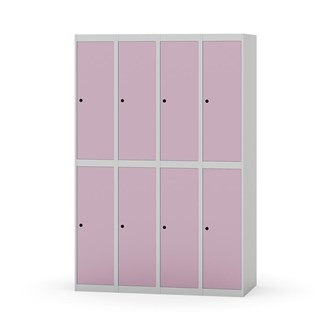 Novis garderobeskab lige topplade 2:4 B120 cm