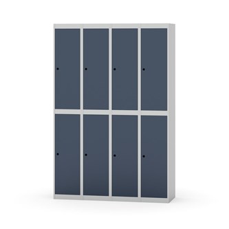 Novis garderobeskab lige topplade 2:4 B120 cm