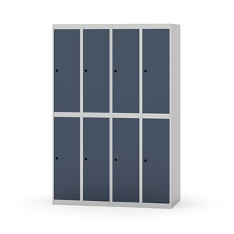 Novis garderobeskab lige topplade 2:4 B120 cm