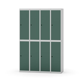 Novis garderobeskab lige topplade 2:4 B120 cm