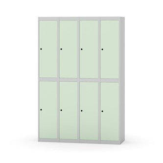 Novis garderobeskab lige topplade 2:4 B120 cm