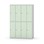 Novis garderobeskab lige topplade 2:4 B120 cm