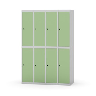 Novis garderobeskab lige topplade 2:4 B120 cm