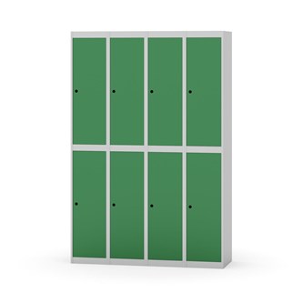 Novis garderobeskab lige topplade 2:4 B120 cm