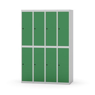 Novis garderobeskab lige topplade 2:4 B120 cm
