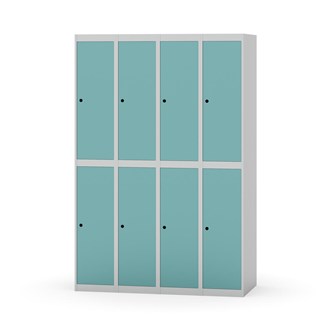 Novis garderobeskab lige topplade 2:4 B120 cm