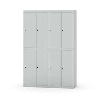Novis garderobeskab lige topplade 2:4 B120 cm