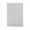Novis garderobeskab lige topplade 2:4 B120 cm