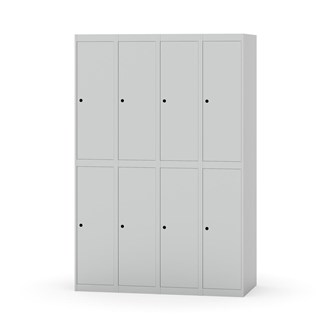 Novis garderobeskab lige topplade 2:4 B120 cm
