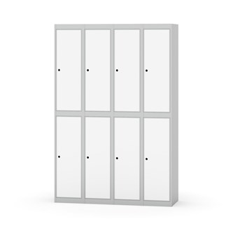 Novis garderobeskab lige topplade 2:4 B120 cm