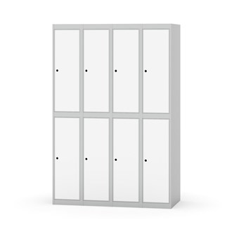 Novis garderobeskab lige topplade 2:4 B120 cm