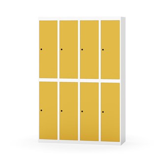 Novis garderobeskab lige topplade 2:4 B120 cm