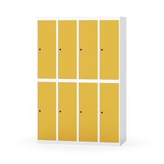 Novis garderobeskab lige topplade 2:4 B120 cm
