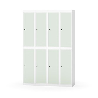 Novis garderobeskab lige topplade 2:4 B120 cm