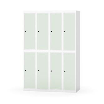 Novis garderobeskab lige topplade 2:4 B120 cm