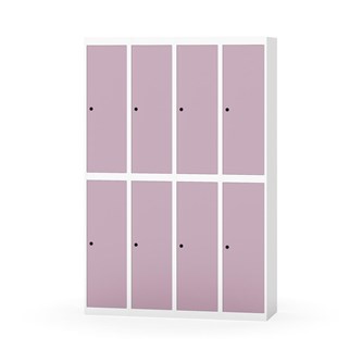 Novis garderobeskab lige topplade 2:4 B120 cm